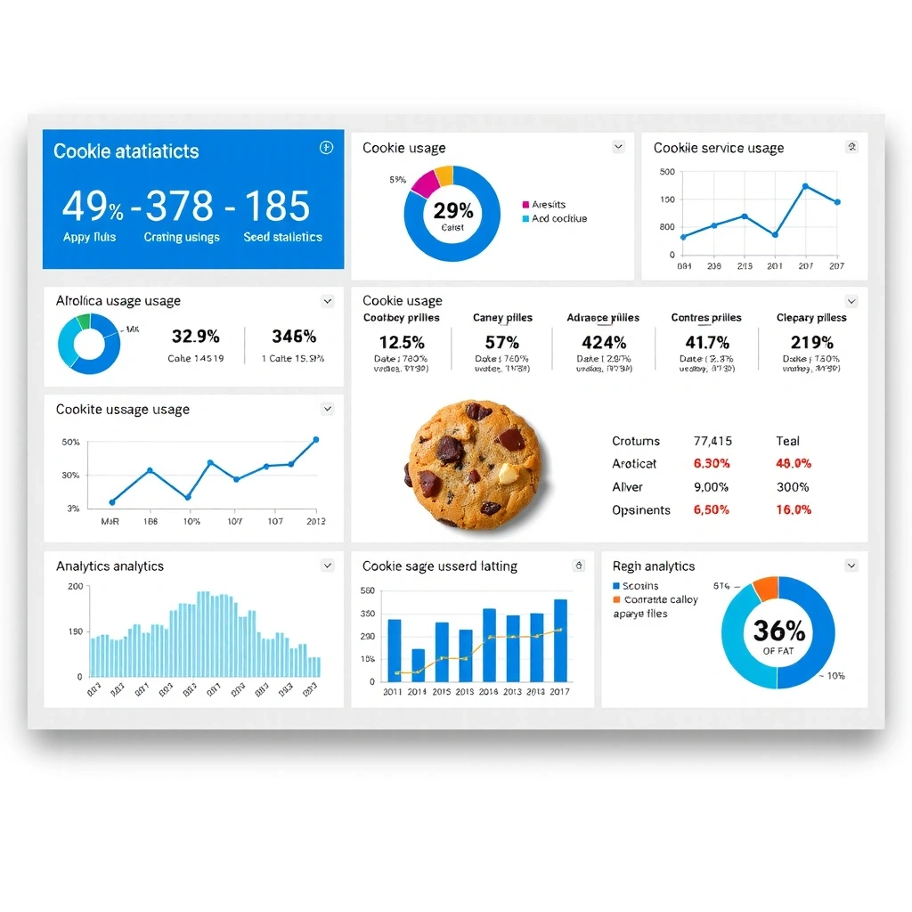 Website analytics dashboard